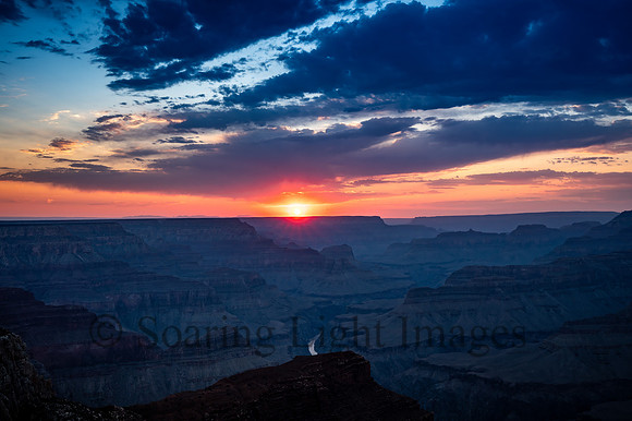 Hopi Point Sunset at the Grand Canyon