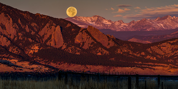 Mesa Harvest Full Moon Set